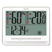 タニタ(TANITA) 〈温湿度計〉デジタル温湿度計 TT-538-WH(ホワイト)