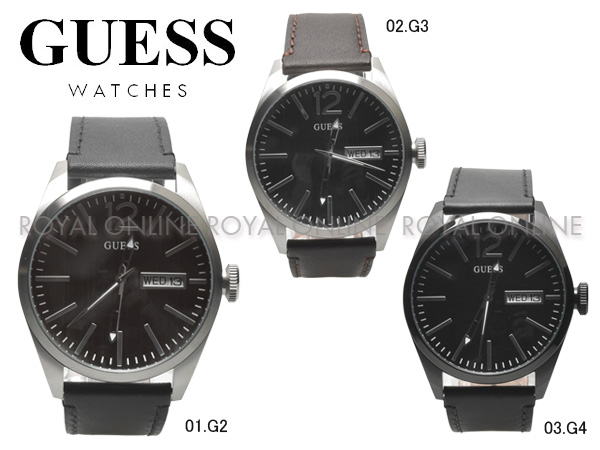 S) 【ゲス ウォッチ】 W0658 ヴァーティゴ VERTIGO 腕時計 アナログ クオーツ 全3色 メンズ