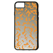 iPhone8 iPhone7 6/6S Plus 対応 CuVery くっつくケース 保護 カバー パンダ panda 迷彩 オレンジ