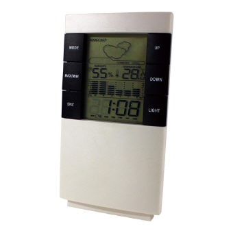 （インテリア・バラエティ雑貨）（温湿度計／ウェザー）ウェザーステーション D3082
