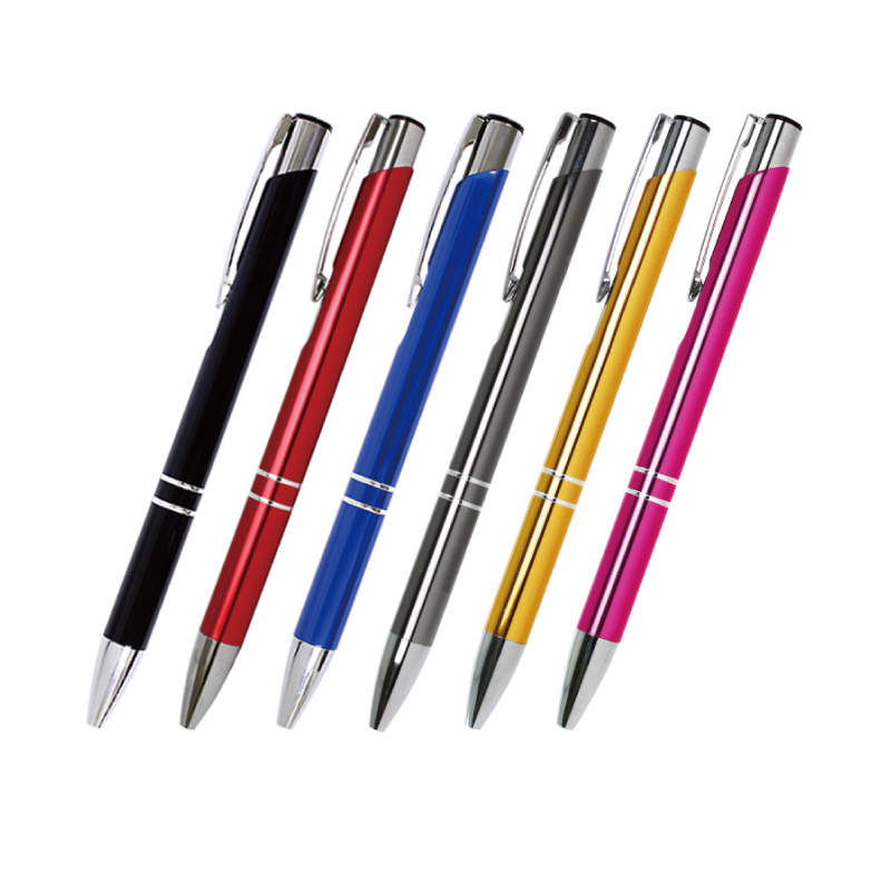 【名入れ可能】メタルSEMI-GELボールペン(低粘度油性BP) セミゲルインク/0.7mm