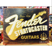 アメリカンブリキ看板 フェンダー/Fender 60周年
