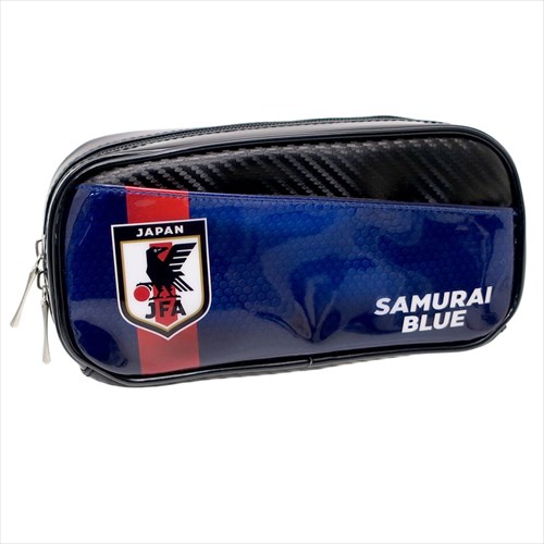 《新入学・新学期》サッカー日本代表2018 BOXペンケース/レッドライン