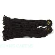 【念珠】フサ(2本セット) こげ茶