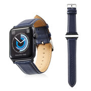 エレコム Apple Watch 42mm/ソフトレザーバンド/ラウンドボートタイプ/ネイ