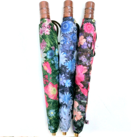 【日本製】【折りたたみ傘】日本製小格子ジャガード極薄生地軽量折畳傘
