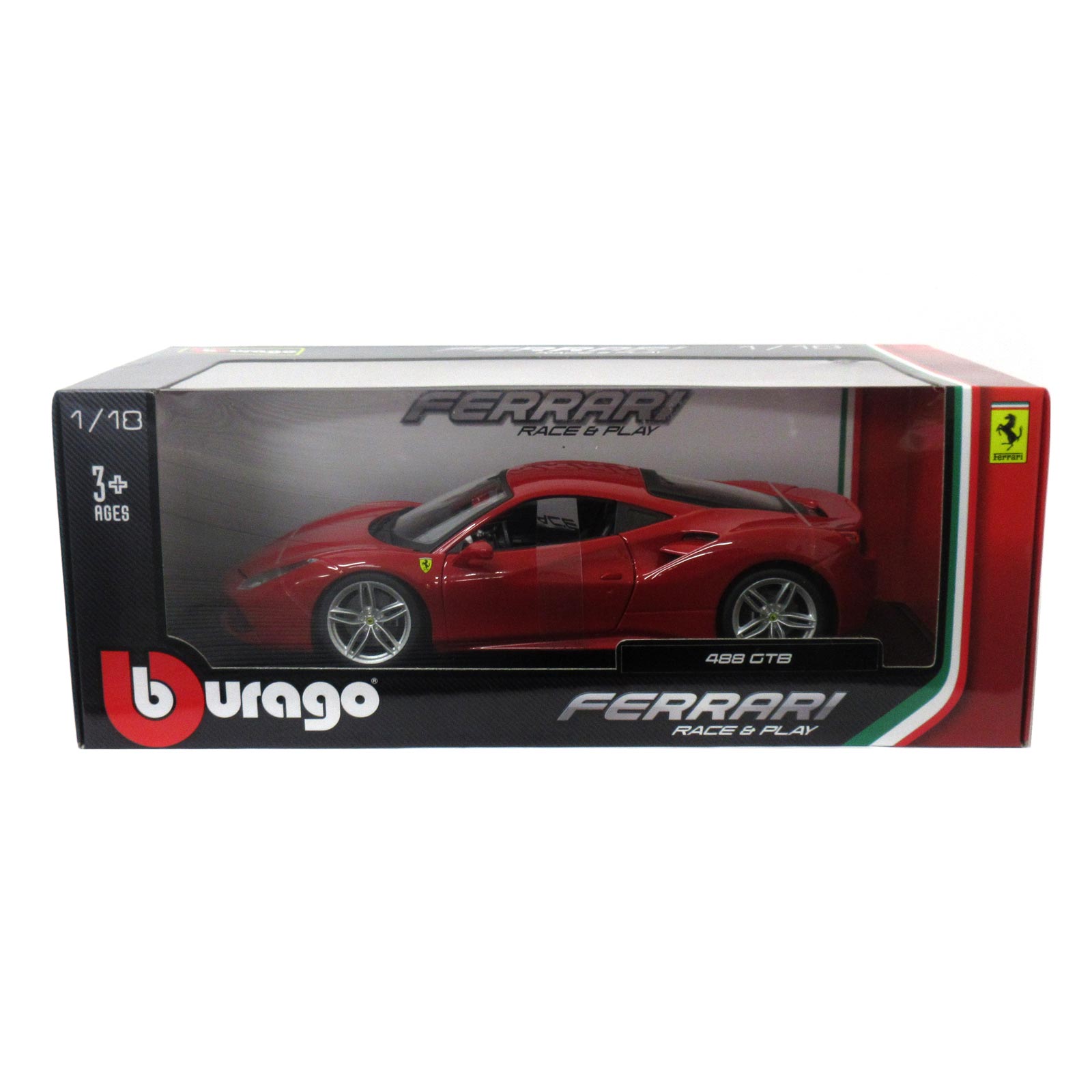 ミニカー＞Bburagoブラーゴ 1:18 フェラーリ R&P 488 GTB No.200-459