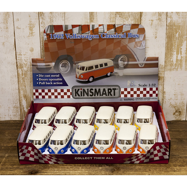 1962 VW Classical Bus (Ivory Top) 1:32(M)】ダイキャストミニカー12