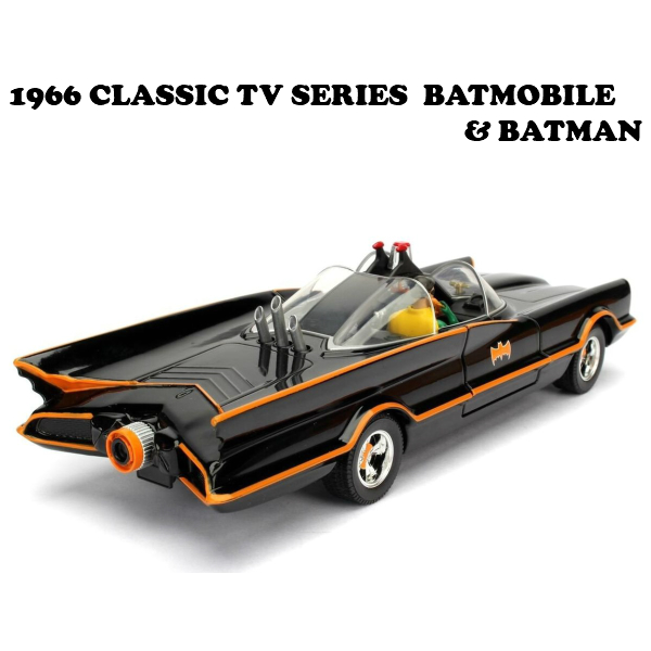 1:24 1966 CLASSIC TV Series BATMOBILE W/BATMAN【バットモービル