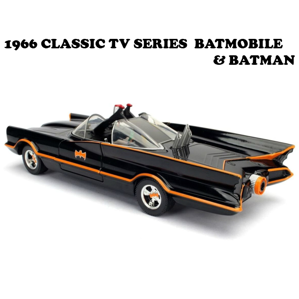 1:24 1966 CLASSIC TV Series BATMOBILE W/BATMAN【バットモービル