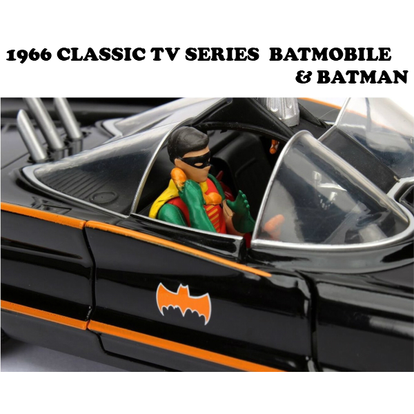 1:24 1966 CLASSIC TV Series BATMOBILE W/BATMAN【バットモービル