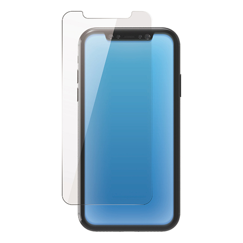 エレコム iPhone 11 ガラスフィルム 0.33mm ブルーライトカット PM-A1