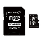 HIDISC microSDXCカード 256GB CLASS10 UHS-1対応 SD変