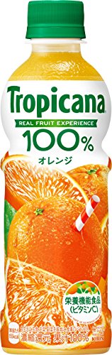 【ケース売り】トロピカーナ １００％ オレンジ ３３０ｍｌＰＥＴ