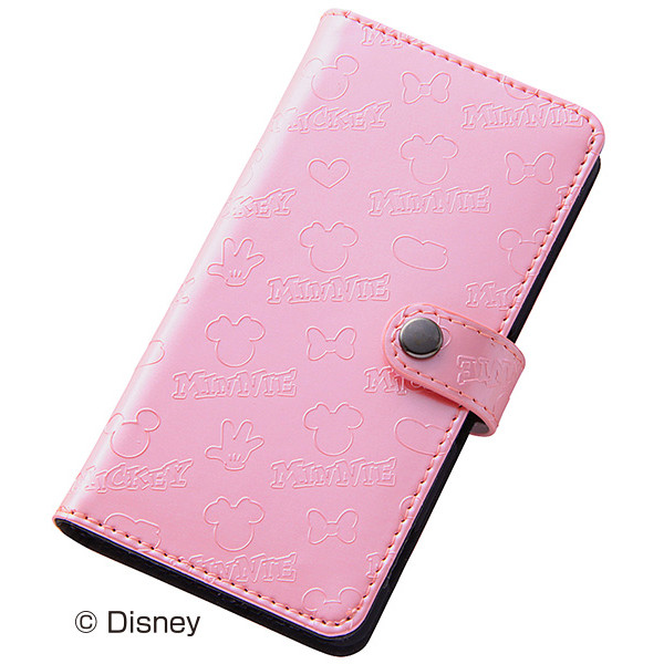 Xperia A4 SO-04G/【Disney】スマホケースブックカバータイプ ピンク