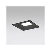 LEDダウンライト SB形 角型 埋込穴□100 白熱灯60W形 拡散配光 連続調光 本体色:ブラック 電球色形 2700K