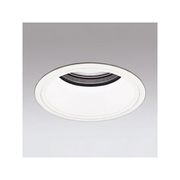 LEDダウンライト M形 深型 φ150 セラミックメタハラ100W形 高効率形 広配光 連続調光 オフホワイト 白色形
