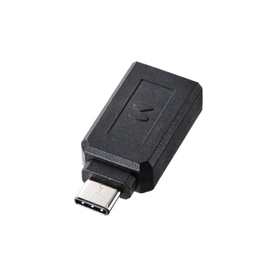 Type-C USB A変換アダプタ ブラック