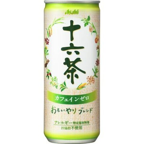 (３ケース)アサヒ 十六茶 缶245ｇ×30本