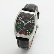 正規品AMORE DOLCE腕時計アモーレドルチェ AD18302S-SSBKCL トノー 革バンド レディース腕時計