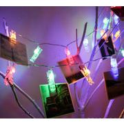 クリスマス　イベント　　led ライト　パーティー　室内用　　パーティー用品　クリップ