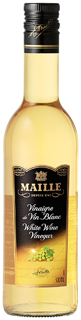 【ケース売り】MAILLE 白ワインビネガー500ml