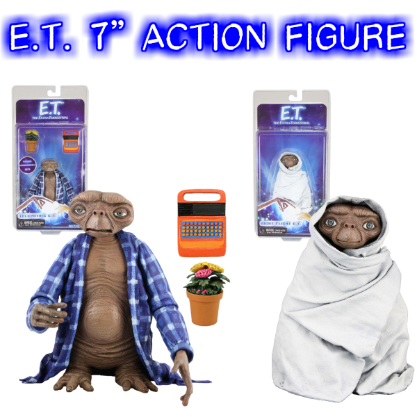 E.T. 7" アクション フィギュア　【2種アソート】