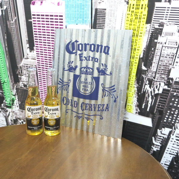 コルゲート メタルサイン Corona Extra コロナビール 雑貨 有限会社 ステップス 問屋 仕入れ 卸 卸売の専門 仕入れならnetsea