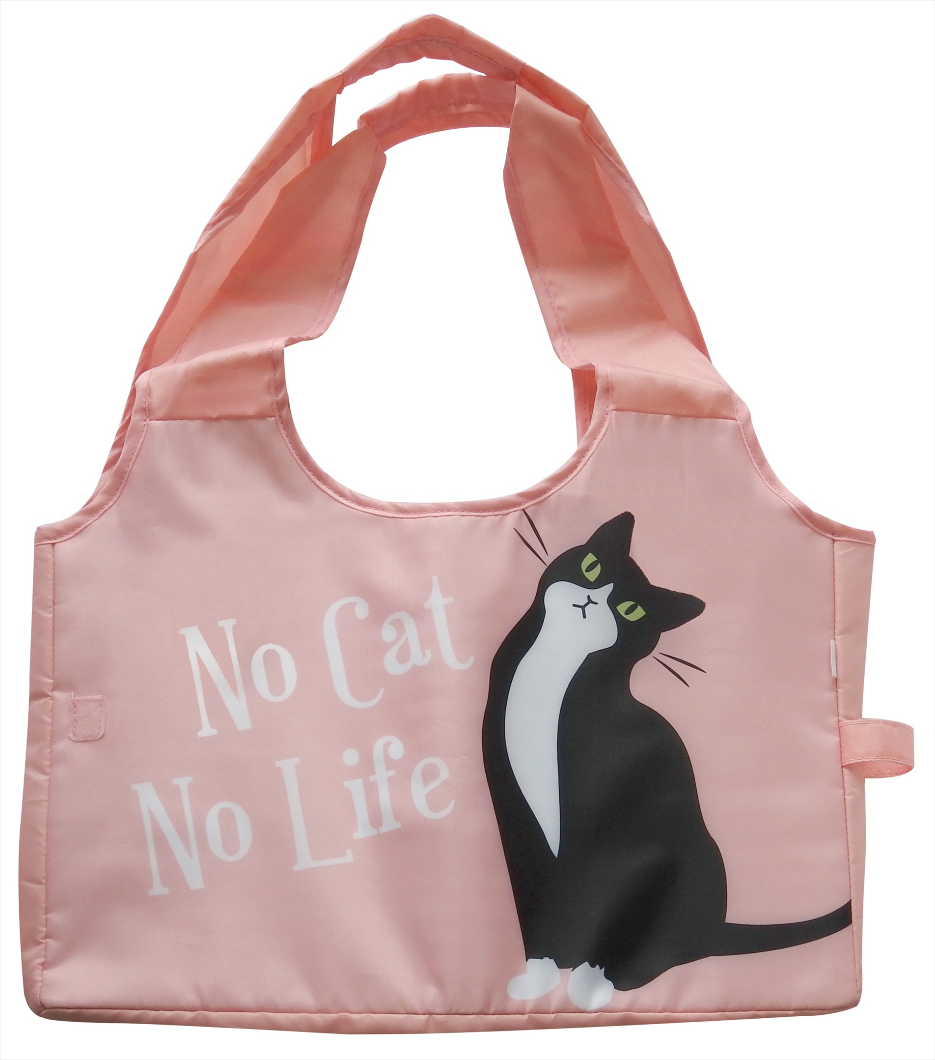 ネコ Cat 猫 Shopping Basket Bag ハチワレ ピンク 雑貨 大西賢製販 株式会社 問屋 仕入れ 卸 卸売の専門 仕入れならnetsea