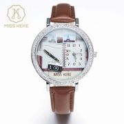 腕時計 レディース Miss Keke レディース腕時計 ケケ KK1058 ラインストーン ファッションウォッチ