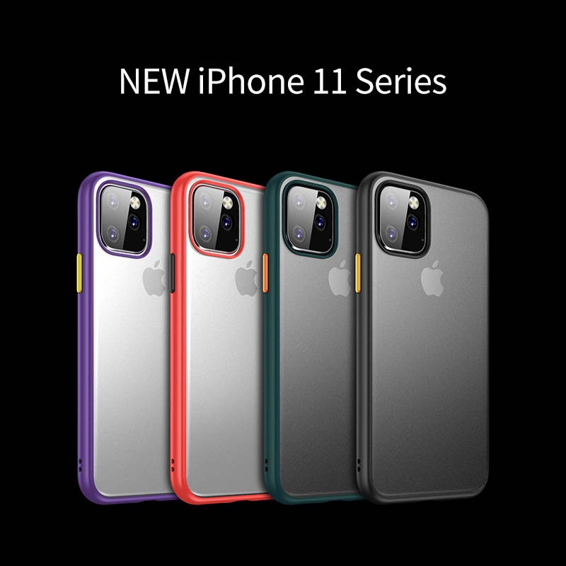 2019 iPhone 11/11pro/11por Max ケース カバー アイフォン11 シンプル 透明 クリア PC素材×TPU