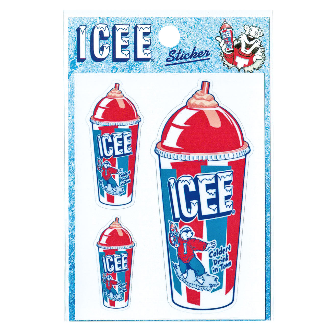 STICKER【ICEE NEW CUP RD】