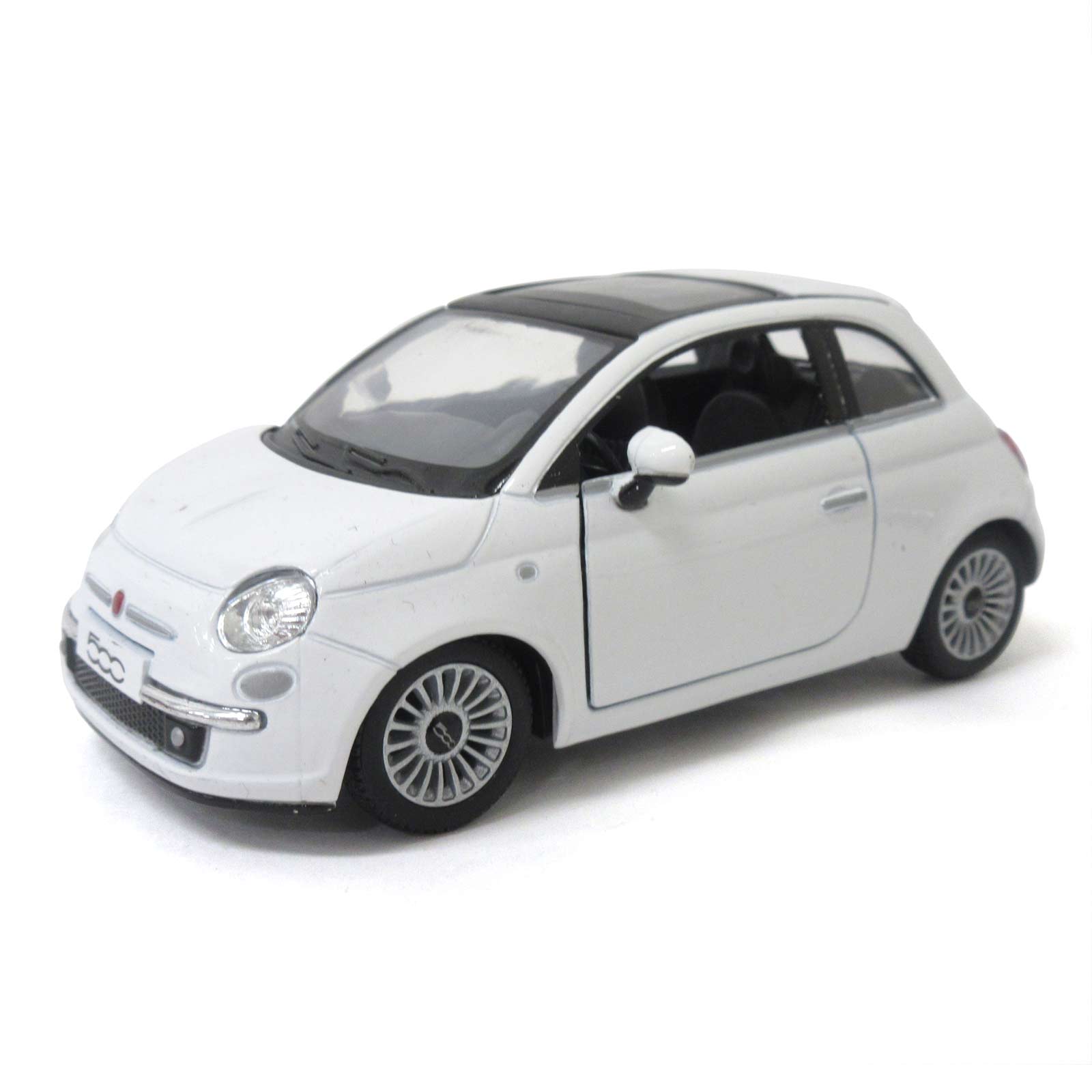 ミニカー＞KiNSMART プルバック 1:28 フィアット500 2007 3色