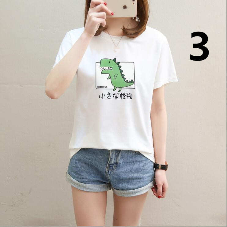 夏新作 大人気アパレル レディース服 可愛い恐竜 婦人服 女の子半袖tシャツ 全三色 アパレル 竹昇 株式会社 問屋 仕入れ 卸 卸売の専門 仕入れならnetsea 夏新作 大人気アパレル レディース服 可愛い恐竜 婦人服 女の子半袖tシャツ 全三色 アパレル 竹昇 株式会社 問屋 仕入れ 卸 卸売の専門 仕入れならnetsea
