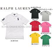 S)【ポロ ラルフローレン】323-670257 ビッグポニー ポロシャツ カジュアル 全7色 メンズ レディース