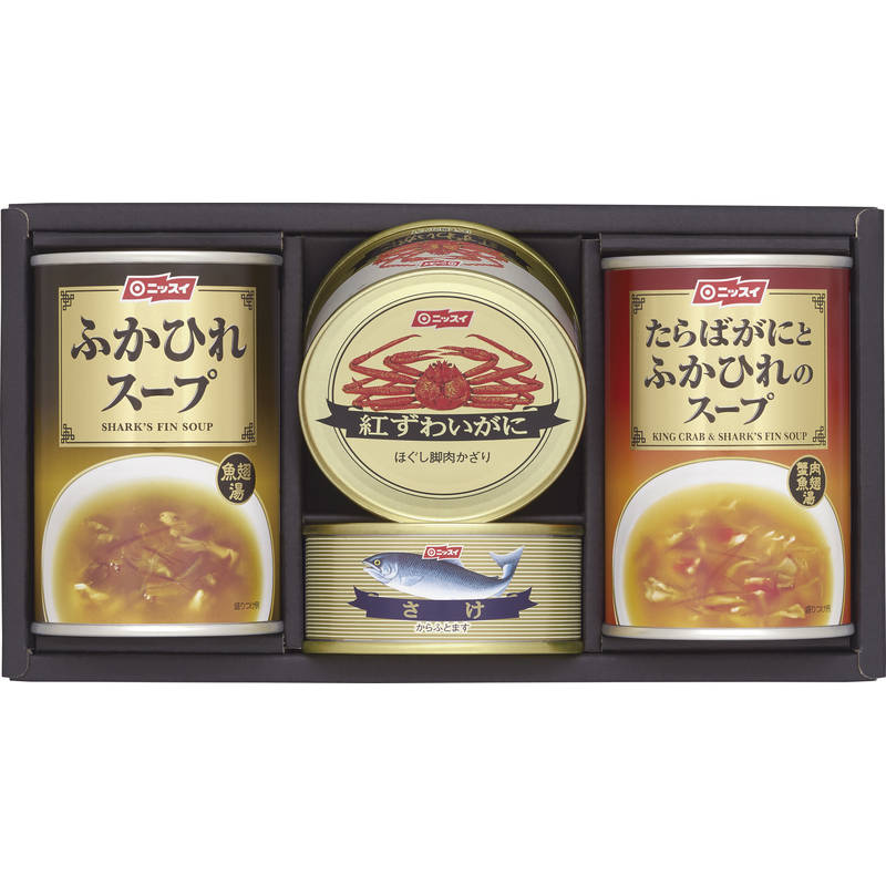 （2020 夏季 限定）　ニッスイ かに缶詰・ふかひれスープ缶詰 FS-30