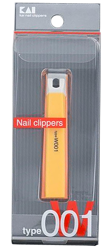 貝印 〈ネイルケア〉Nail Clippers ツメキリ typeW001（オレンジ）／KE0109
