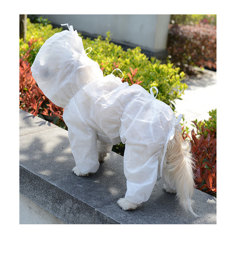 新作  防護服  軽量で通気性のある防護服  犬服　犬の服　犬　 猫　猫服　ワンちゃん服 （M-3XL）