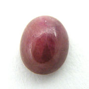 ≪特価品/即納≫ルビー オーバルカボション 約 3.65CT  8x10mm