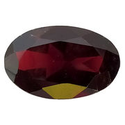 ≪特価品/即納≫ガーネット オーバルカット/エッジの処理がよくない 約 17.1CT  21.5x13.7x7.9mm