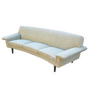 SPC： GREEN　CURVED　3SEAT　SOFA
