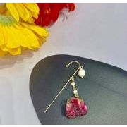 ドライフラワーピアス