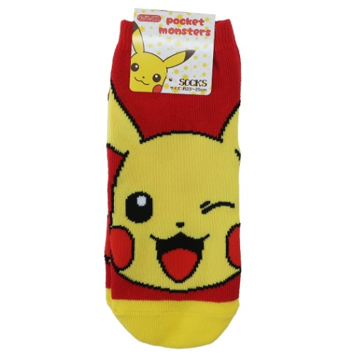 靴下 ポケットモンスター レディースソックス ピカチュウウインク アパレル 株式会社 ブライエンタープライズ 問屋 仕入れ 卸 卸売の専門 仕入れならnetsea