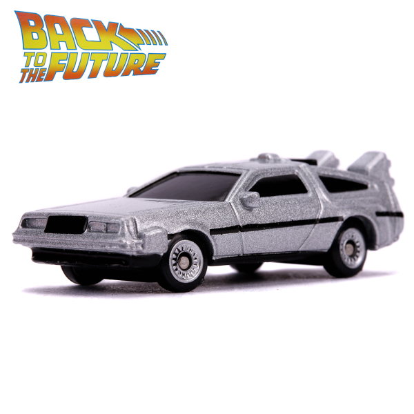 Back to the Future デロリアン　ミニカー 2026年1月以降再入荷予定 WELLY 1/24 デロリアン DMC-12 バック・トゥ