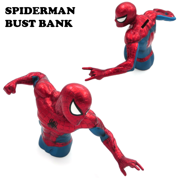 スパイダーマン 貯金箱 - アメコミ