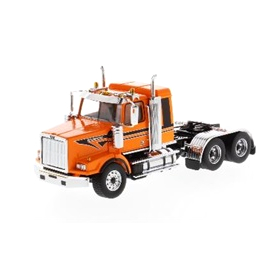 DIECAST MASTERS ウエスタンスター 4900 SB 寝台付き タンデム トラクター メタリックオレンジ