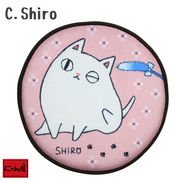 「にゃん屋」★猫3兄弟　シートクッション　shiro