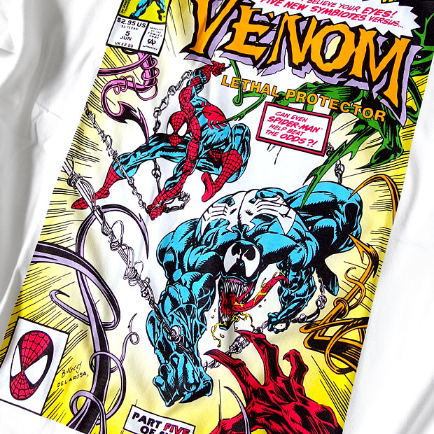 注目度抜群 大人気アメコミ Marvelマーベル のキャラクター スパイダーマン ヴェノムtシャツ アパレル 有限会社 マウスユニットガーメントスタジオ 問屋 仕入れ 卸 卸売の専門 仕入れならnetsea