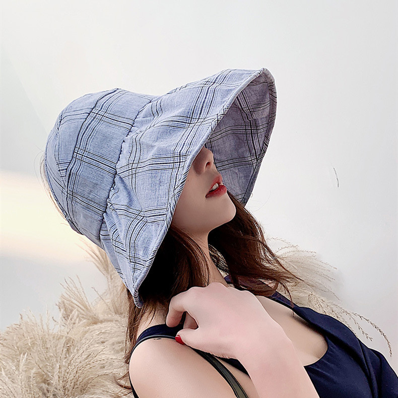 丸いハット チェック柄ハット チューリップハット バケットハット ファッション雑貨 株式会社 シャローム 問屋 仕入れ 卸 卸売の専門 仕入れならnetsea