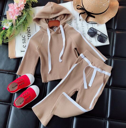 激安2点セット★スウェット+ズボン★秋冬新作★可愛い★キッズ服★カジュアル★★100cm-140cm